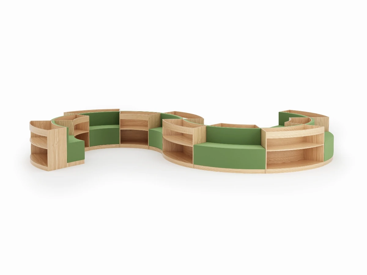 Canape Modulys Circle Wood