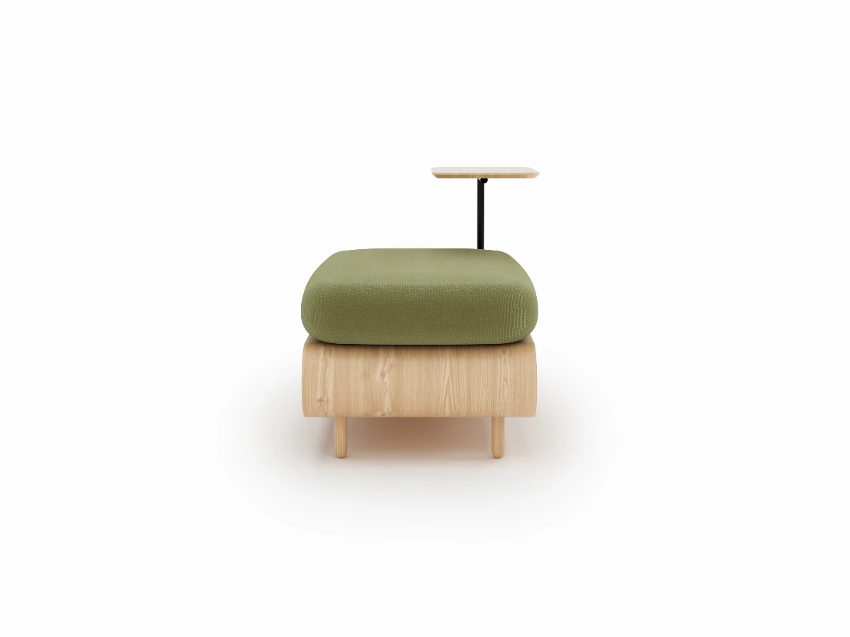 Mobilier espace d’attente Velora Confort USB Tissu