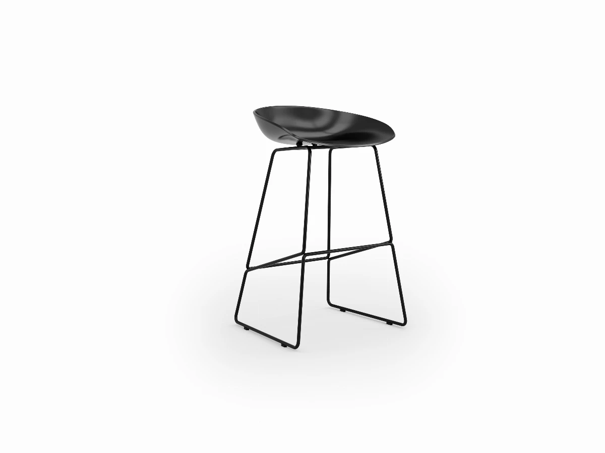 Tabouret Alto Noir