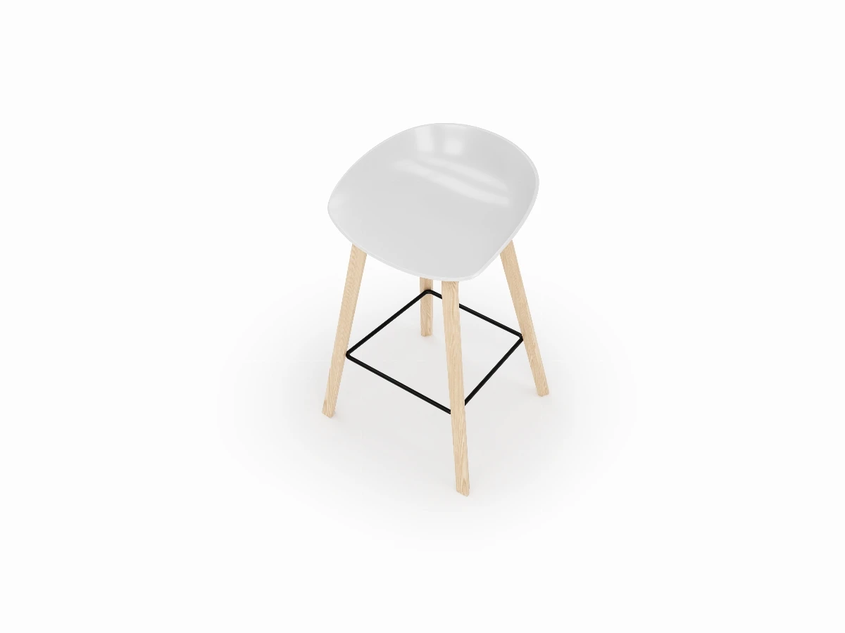Tabouret de Bar Oslo Wood